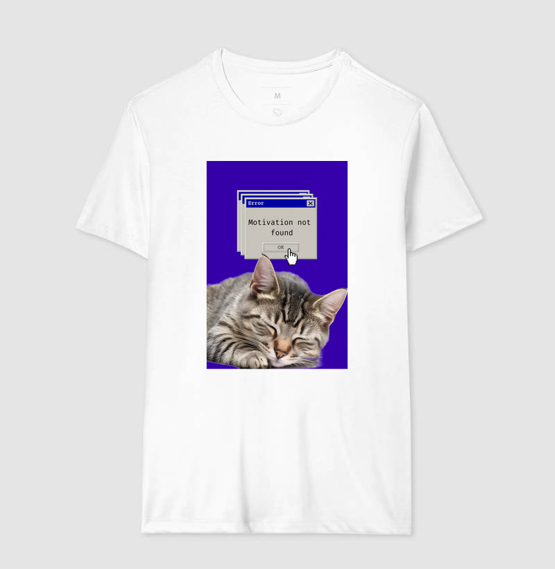 Camiseta MOTIVATION NOT FOUND (CAT)