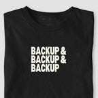 Camiseta BACKUP & BACKUP