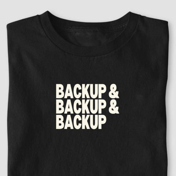Camiseta BACKUP & BACKUP