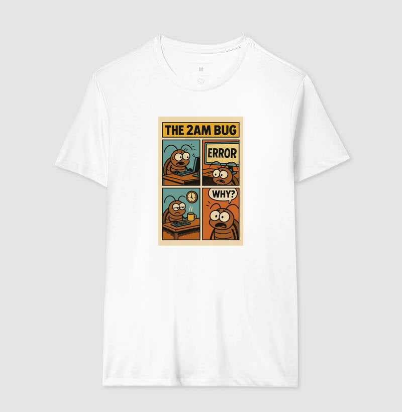 Camiseta BUGGED AT 2AM