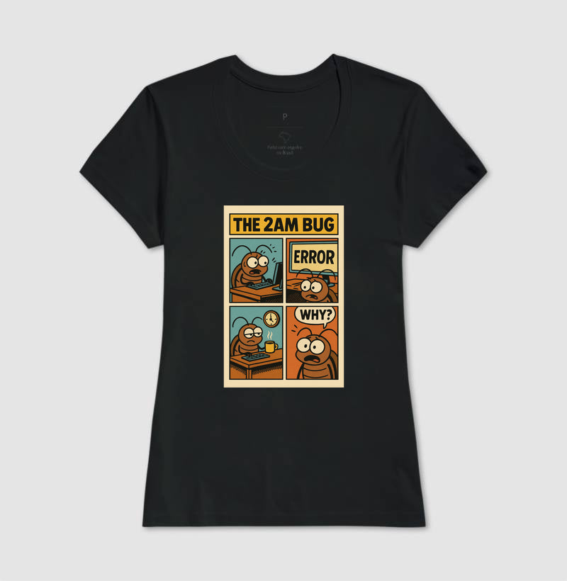 Camiseta BUGGED AT 2AM