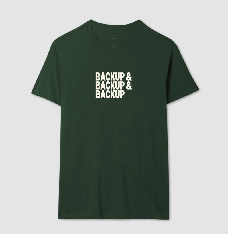Camiseta BACKUP & BACKUP