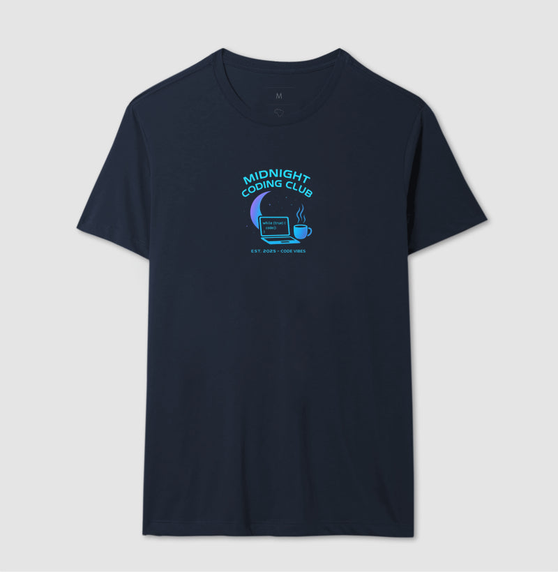 Camiseta MIDNIGHT CODING CLUB
