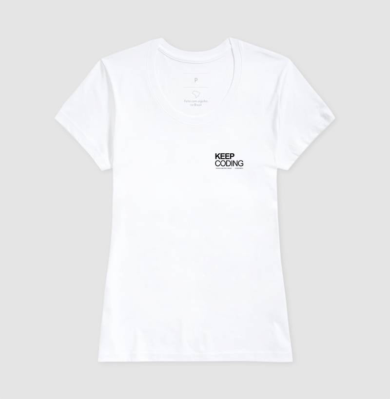 Camiseta KEEP CODING