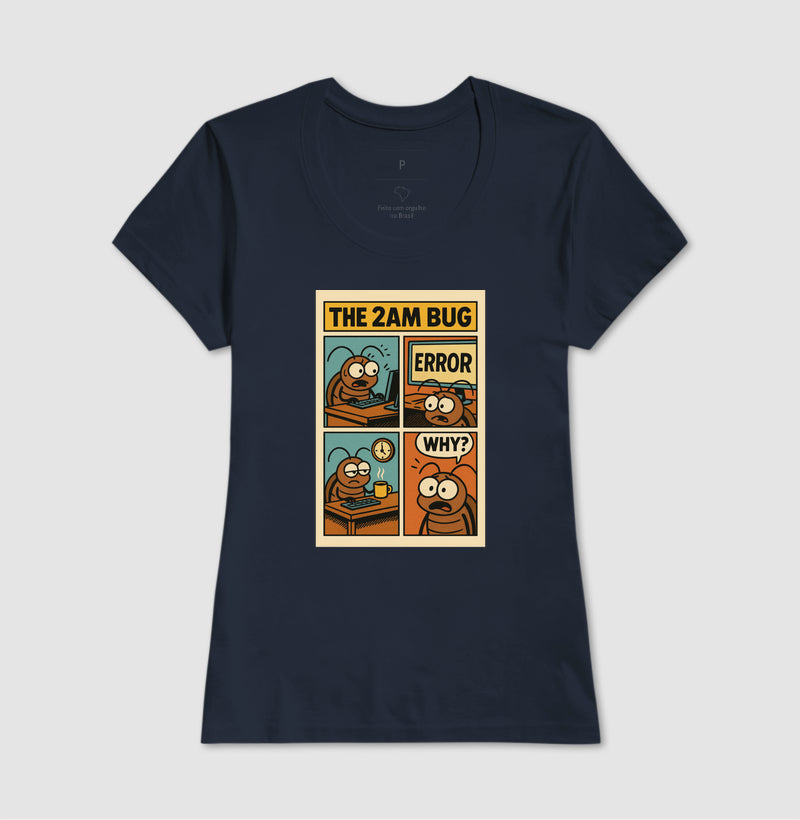 Camiseta BUGGED AT 2AM
