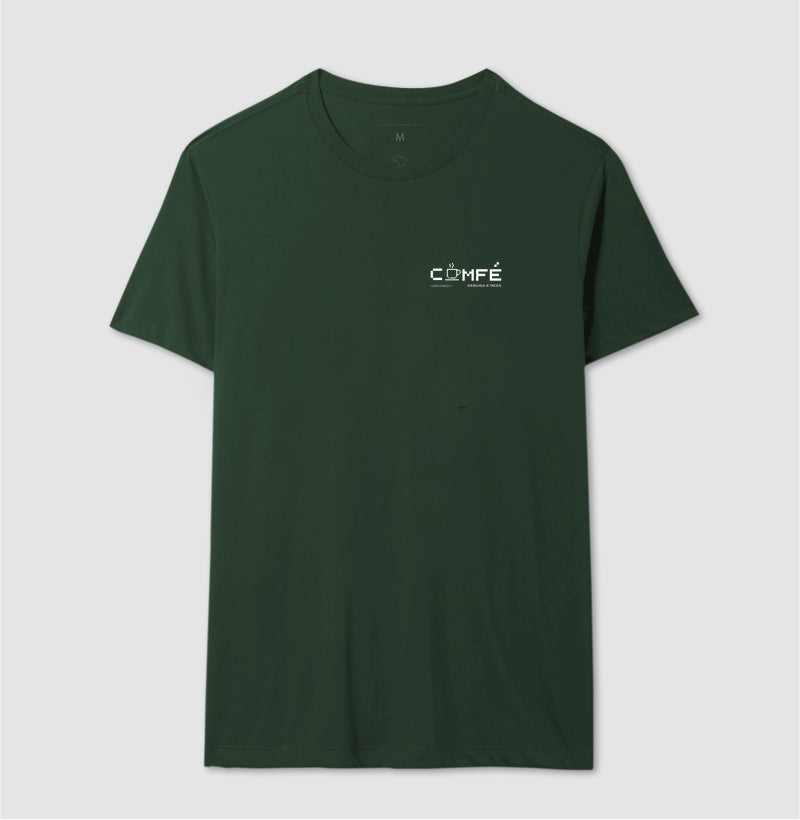 Camiseta COMFÉ, DEBUGA E REZA