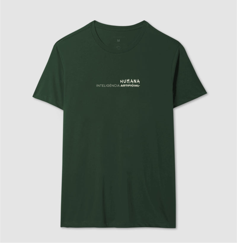 Camiseta INTELIGÊNCIA HUMANA