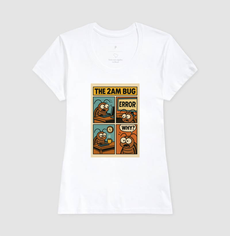 Camiseta BUGGED AT 2AM