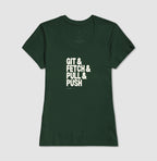 Camiseta GIT & FETCH & PULL & PUSH