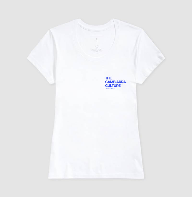 Camiseta THE GAMBIARRA CULTURE