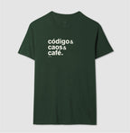 Camiseta CÓDIGO, CAOS & CAFÉ
