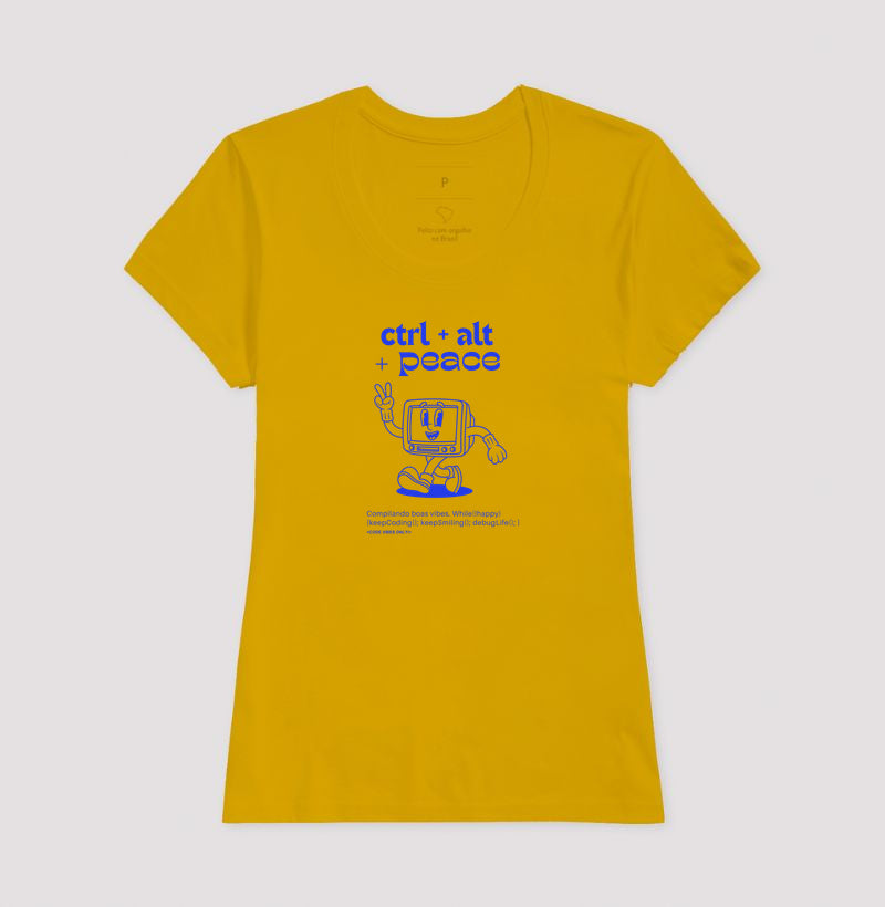 Camiseta CTRL ALT PEACE