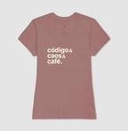 Camiseta CÓDIGO, CAOS & CAFÉ