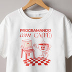 Camiseta PROGRAMANDO COM CA(FÉ)