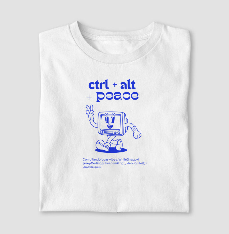 Camiseta CTRL ALT PEACE