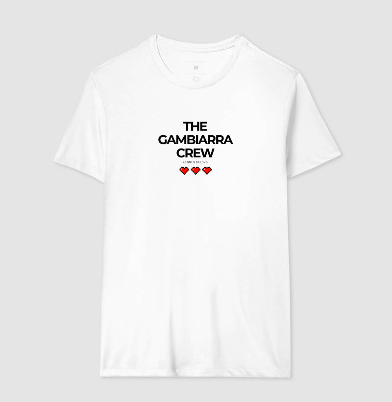 Camiseta THE GAMBIARRA CREW