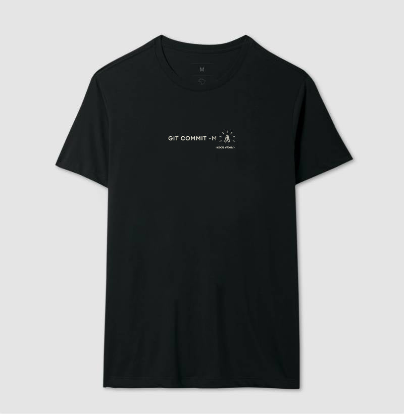 Camiseta GIT COMMIT -M REZA