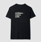 Camiseta CÓDIGO, CAOS & CAFÉ