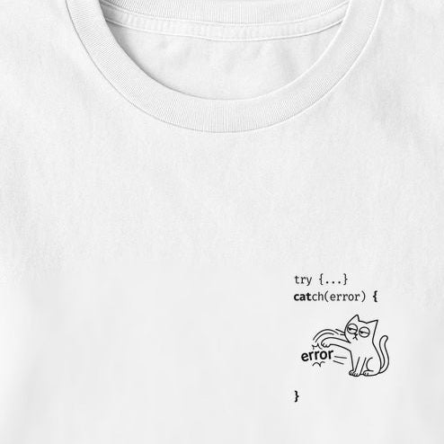 Camiseta CATch Error Handling