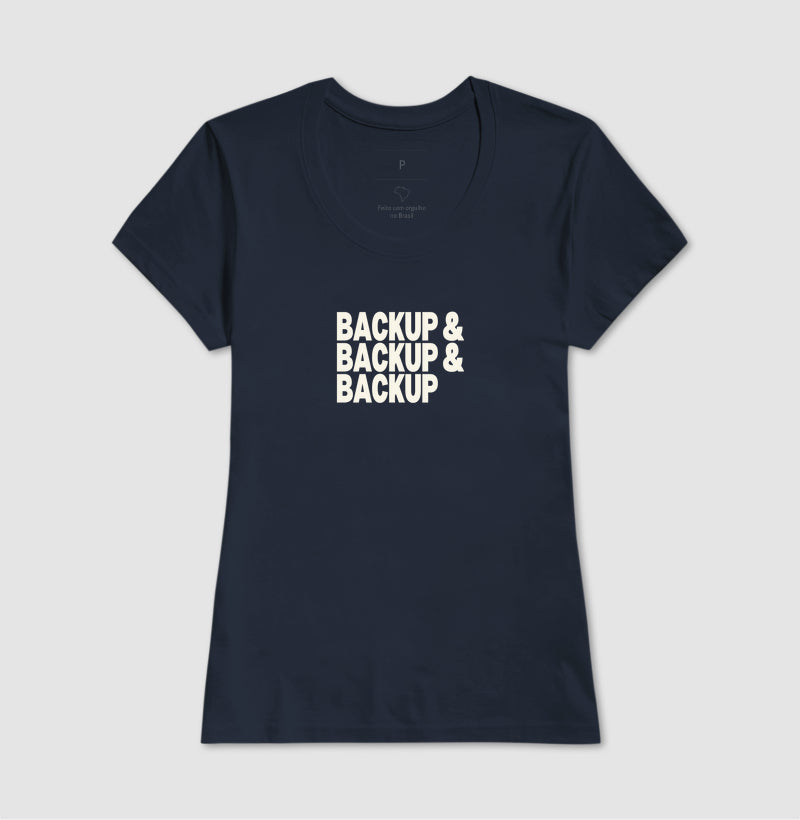 Camiseta BACKUP & BACKUP