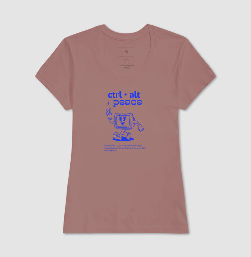 Camiseta CTRL ALT PEACE