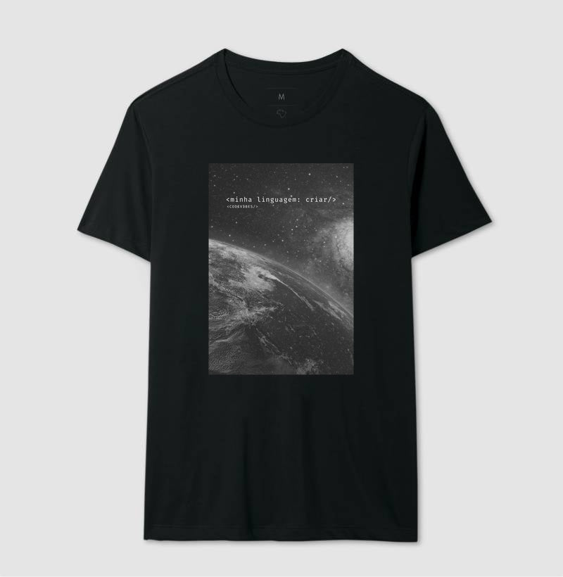 Camiseta MINHA LINGUAGEM: CRIAR