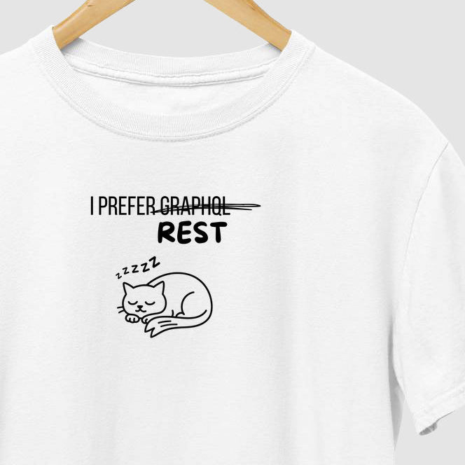 Camiseta CAT I PREFER REST