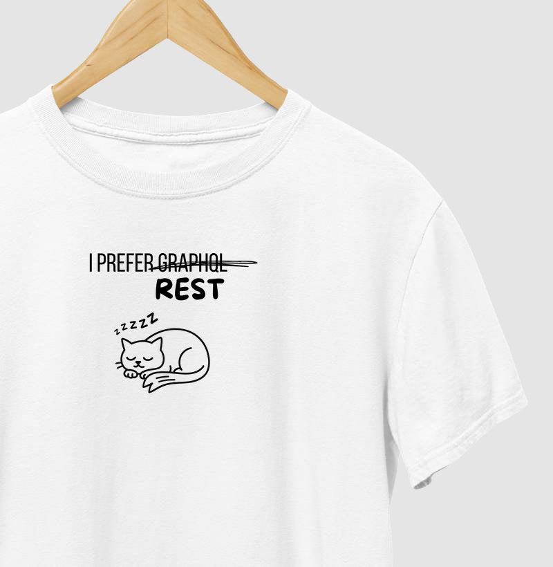 Camiseta CAT I PREFER REST