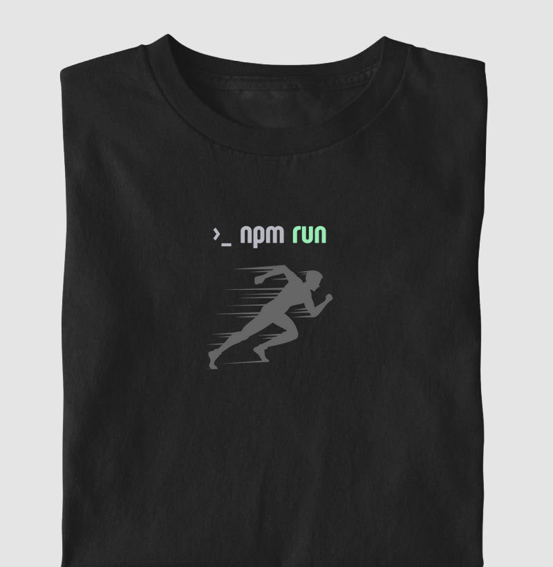 Camiseta NPM RUN