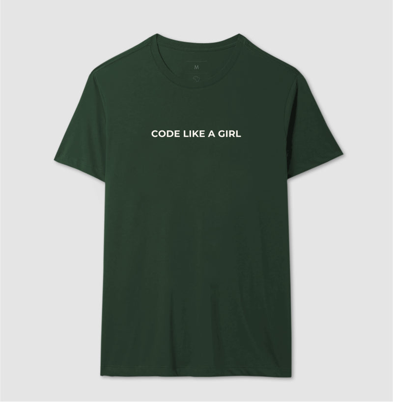 Camiseta CODE LIKE A GIRL