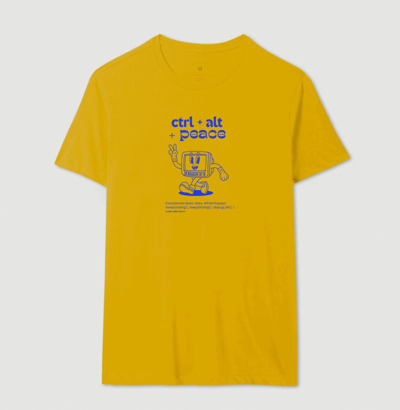 Camiseta CTRL ALT PEACE