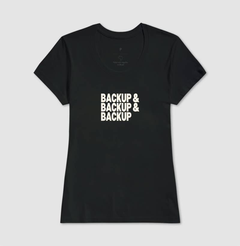 Camiseta BACKUP & BACKUP