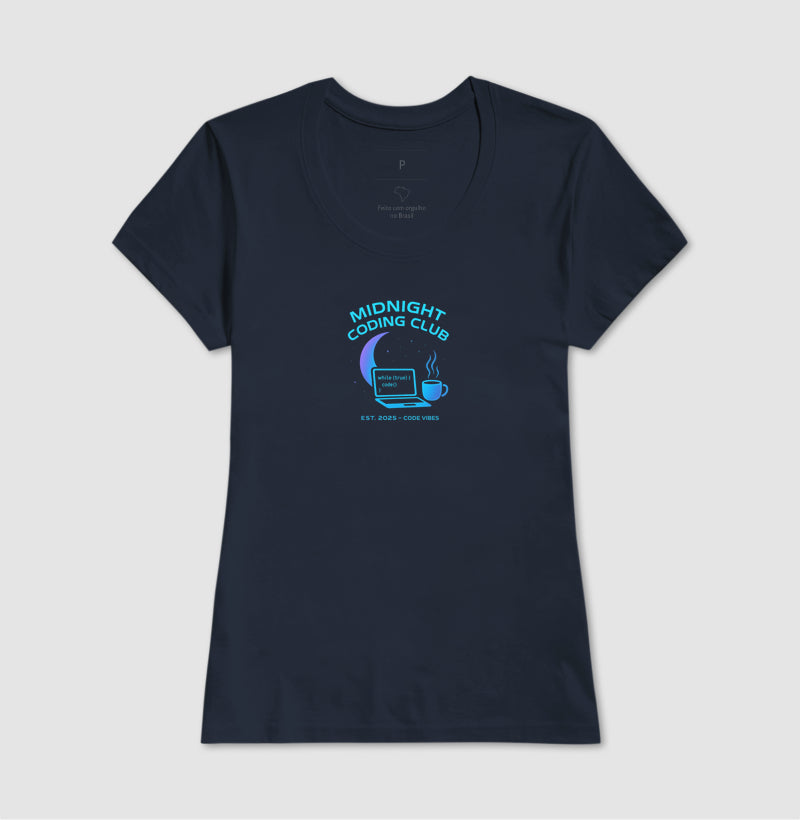 Camiseta MIDNIGHT CODING CLUB
