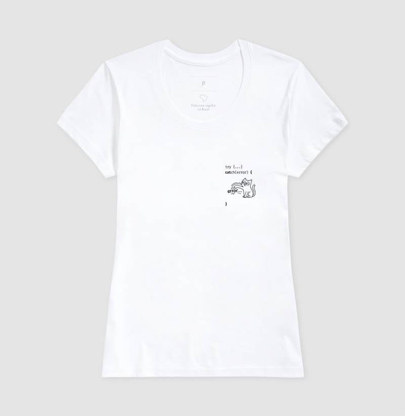 Camiseta CATch Error Handling