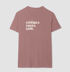 Camiseta CÓDIGO, CAOS & CAFÉ