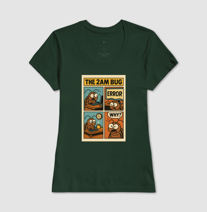 Camiseta BUGGED AT 2AM