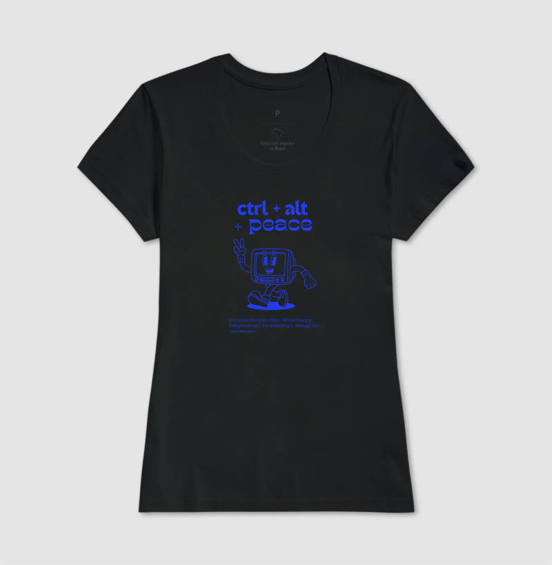 Camiseta CTRL ALT PEACE