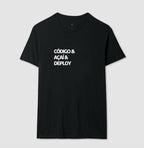 Camiseta CÓDIGO & AÇAÍ & DEPLOY