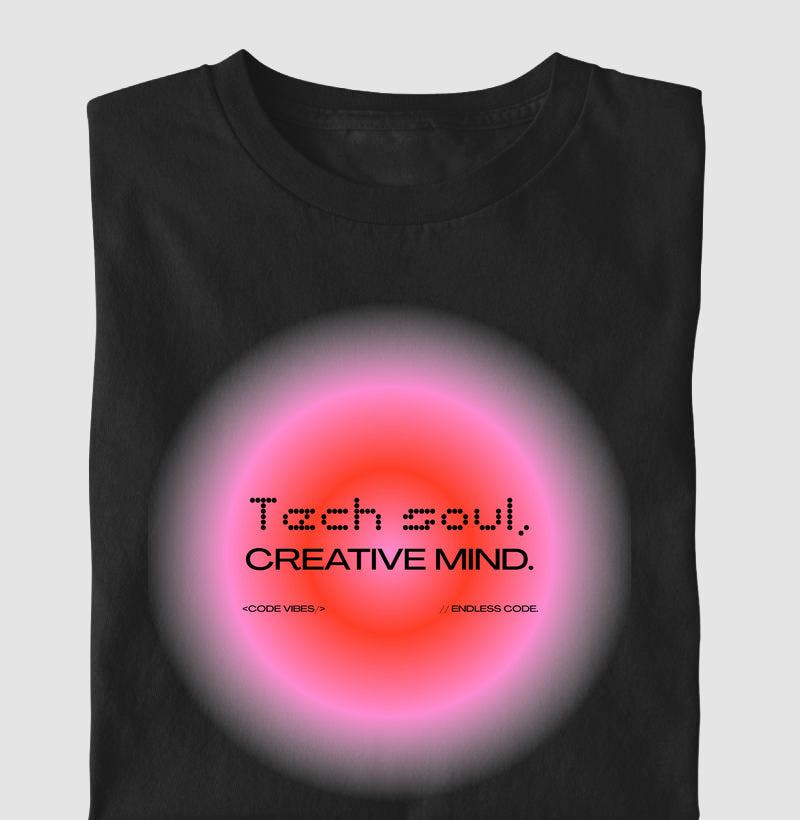 Camiseta TECH SOUL, CREATIVE MIND