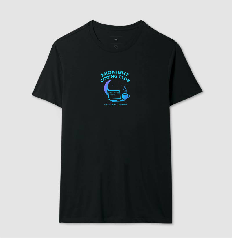 Camiseta MIDNIGHT CODING CLUB