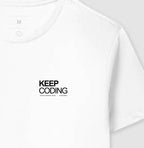Camiseta KEEP CODING