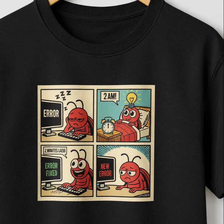 Camiseta BUG STRIKES AGAIN