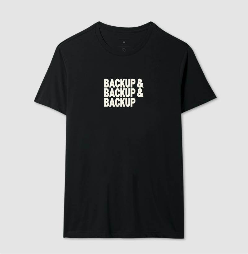 Camiseta BACKUP & BACKUP