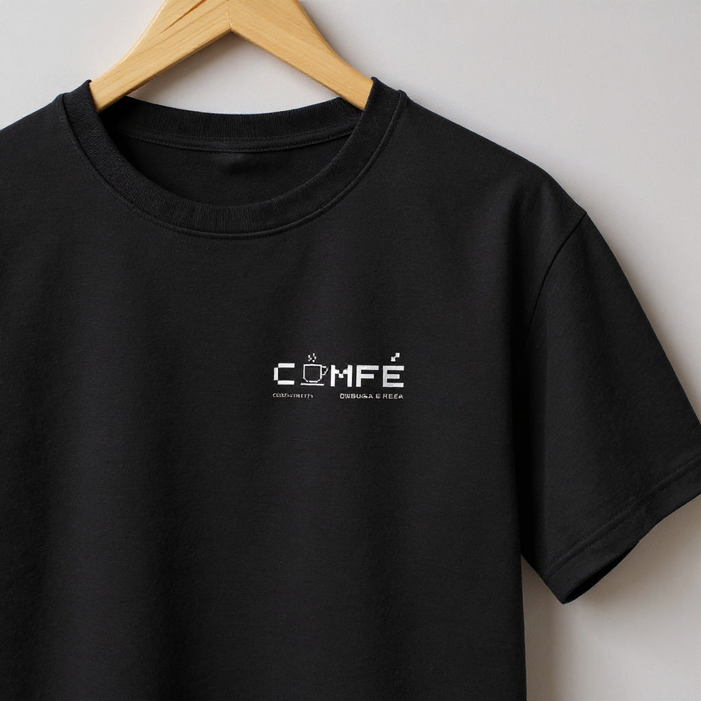 Camiseta COMFÉ, DEBUGA E REZA