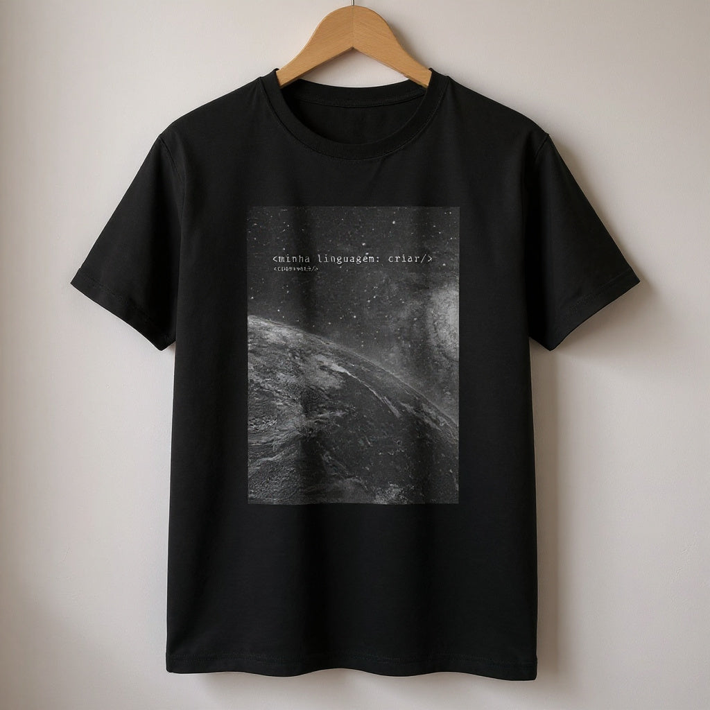 Camiseta MINHA LINGUAGEM: CRIAR