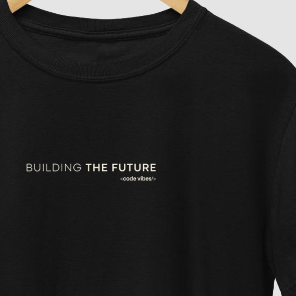 Camiseta BUILDING THE FUTURE