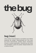 Camiseta THE BUG [NOUN]