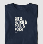 Camiseta GIT & FETCH & PULL & PUSH