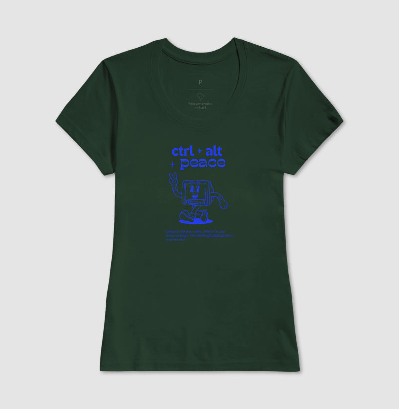 Camiseta CTRL ALT PEACE