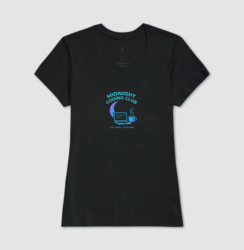 Camiseta MIDNIGHT CODING CLUB